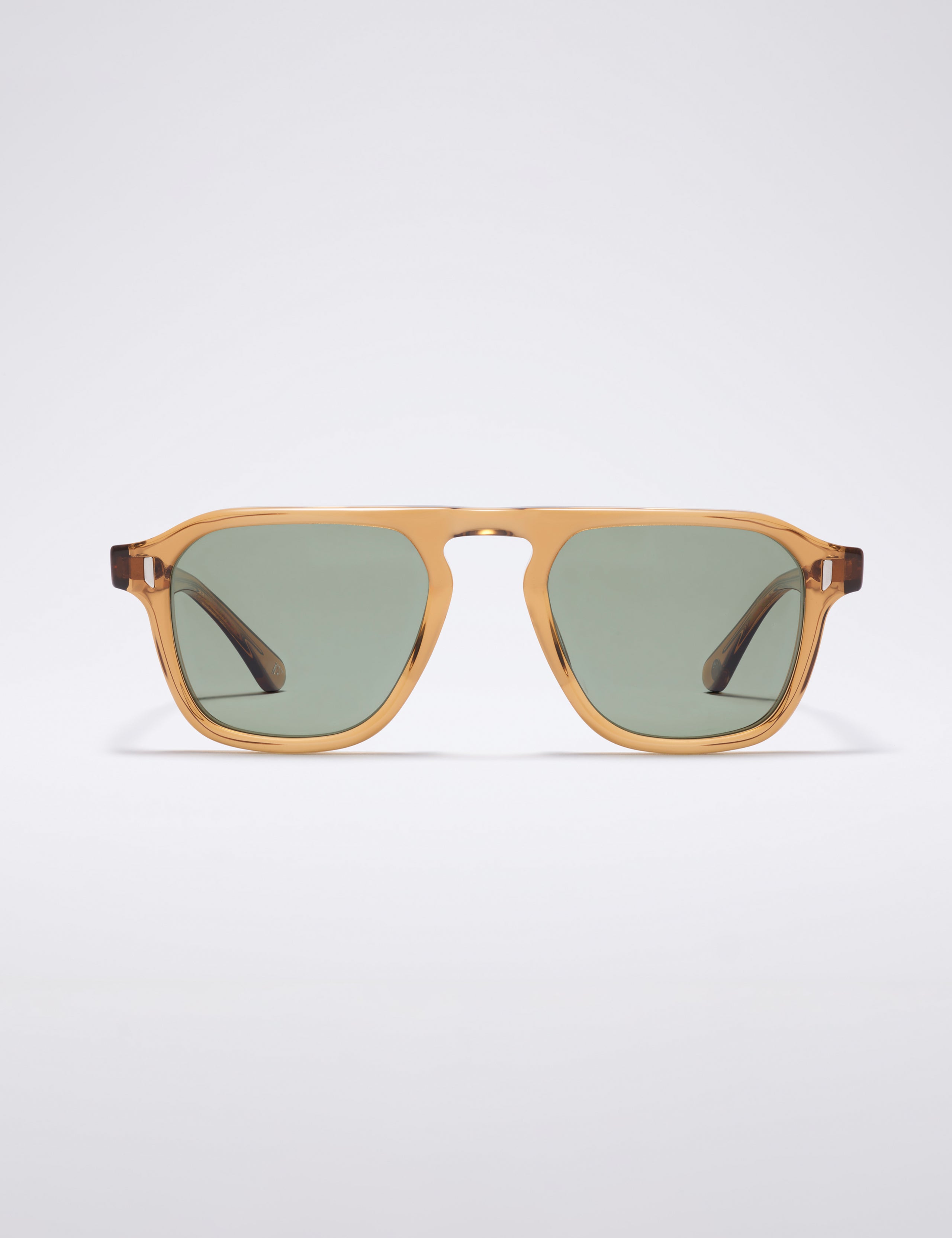 Front view of Sequoia Sunglass in Whiskey with G15 Lens from AETHER Apparel.